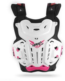 img 1 attached to 🎀 Leatt 4.5 Jacki Chest Protector (White/Pink, One Size) for Enhanced SEO