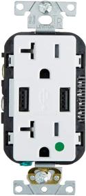 img 3 attached to 🔌 Улучшенная безопасность с Leviton T5832 HGW госпитальным розеткой с защитой от злоумышленного вмешательства