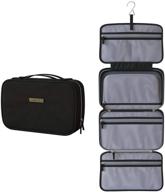 🧳 organized travel toiletry bag - compact hanging bathroom bag for women - jagurds shower bag for traveling logo