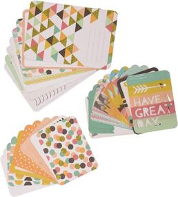 img 1 attached to 🌈 Project Life 368933 Themes Cards: Be Bright with Gold Glitter and Foil (30 Pieces) - Multicolour Delight