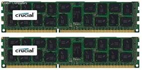 img 4 attached to 💾 Crucial 32GB Kit (16GBx2) DDR3/DDR3L-1600 MT/s (PC3-12800) Server RDIMM Memory
