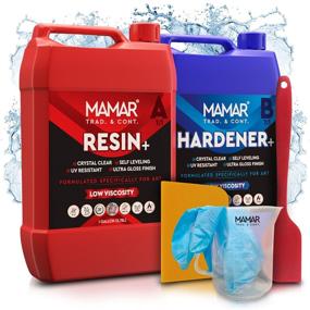img 4 attached to Elevate Your Projects with MAMAR Epoxy Resin Plus Resistant: Unbeatable Durability and Quality