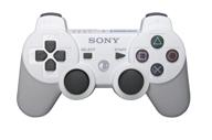 🎮 power up your gaming experience with the white ps3 dualshock 3 wireless controller logo