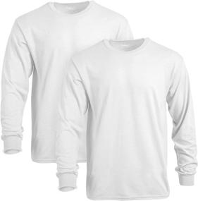 img 3 attached to 👕 Stay Cool & Dry with Gildan DryBlend Sleeve T Shirt 2 Pack for Men - Perfect T-Shirts & Tanks