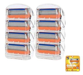 img 1 attached to Authentic Gillette Fusion Razor Refill Cartridges - Made in USA (8 Count)