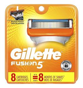 img 4 attached to Authentic Gillette Fusion Razor Refill Cartridges - Made in USA (8 Count)