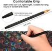 scratch painting scratching including coloring painting, drawing & art supplies logo