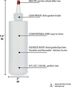 img 3 attached to 🍅 Squeeze Bottles for Ketchup and Dressing
