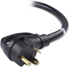 img 2 attached to 🔌 Cable Matters 50 AMP to 30 AMP RV Adapter - 1.5 Feet (NEMA TT-30P to 14-50R)