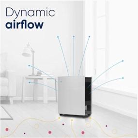 img 1 attached to 📶 WiFi Enabled Blueair Classic 605 Air Purifier for Allergen and Hay Fever Reduction in Large Rooms up to 775 sq. ft. - ALEXA Compatible with HEPASilent Filtration