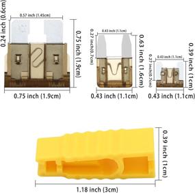 img 2 attached to 50Pcs Profile Blade Automotive Replacement