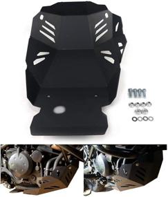 img 4 attached to COPART Engine Guard Bash Bottom Skid Plate Protector Kit For Kawasaki KLR650 KLR 650 2008-2018 (Skid Plate)