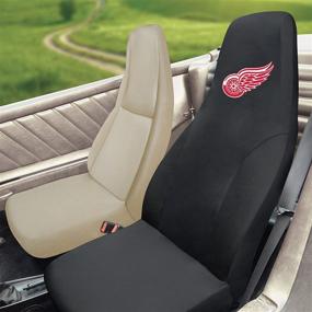 img 3 attached to NHL Detroit Red Wings Seat Cover by Fan Mats: Protect Your Car Seat in Style!