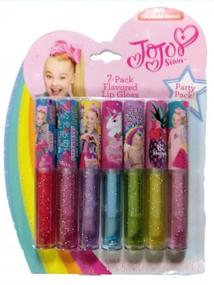 img 2 attached to 💄 Vibrant & Glittery: JoJo Siwa Lip Gloss 7 Pack – Sparkle & Shine with These Fun Shades!