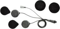 sena smh5-a0307 black slim speaker for bluetooth headset: crystal clear sound logo