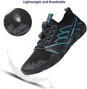 img 3 attached to 👣 XIDISO Barefoot Diving Walking Shoes for Men and Women