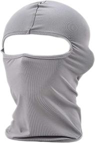 img 4 attached to SUNLAND Fabrics Motorcycle Skateboard Balaclava Outdoor Recreation for Climbing