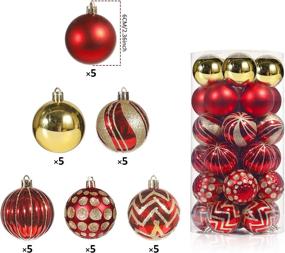 img 1 attached to Christmas Ornaments Alyvia 30Pcs Balls