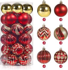 img 4 attached to Christmas Ornaments Alyvia 30Pcs Balls