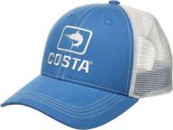 🧢 costa del mar marlin trucker cap logo