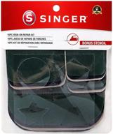 🧵 singer iron on repair kit: instant and hassle-free clothing fixes! logo