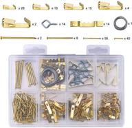 🖼️ bligo 200 pcs picture hanging kit - hooks, nails, hangers, and more for painting and poster frames logo