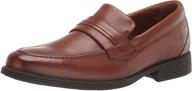 👞 whiddon loafer leather men's shoes by clarks - classic style and quality for men logo