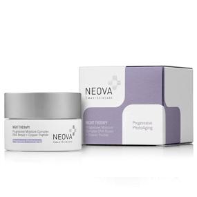 img 4 attached to ✨ NEOVA SmartSkincare ночная увлажняющая терапия с питательной формулой, ремонт ДНК и медной трипептидами для улучшенного ночного восстановления.