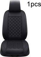 🚗 thomakoo car seat covers - easy to install front seat covers for cars - universal protector in black - premium automotive accessories logo