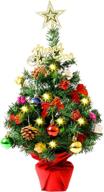 рождественская настольная елка，искусственное украшение ресторана логотип