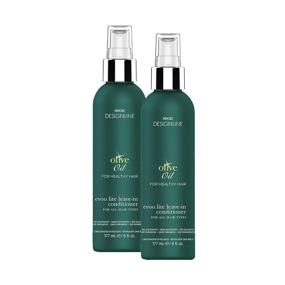 img 4 attached to Regis DESIGNLINE Olive Oil EVOO Lite Leave-in: Repair Dry & Damaged Hair, Guard from Damage & Color Fade (6 oz, 2 Pack)
