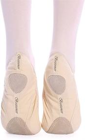 img 2 attached to 🩰 Girls Ballet Inside Length Women's Shoes: Perfect Fit for Athletic Children