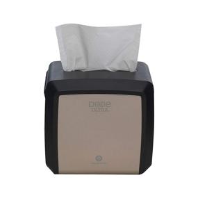img 3 attached to Dixie Ultra Tabletop Interfold Napkin Dispenser - GP PRO Stainless Steel Holder (54528A) - Holds 275 Napkins, 7.600” W x 6.100” D x 7.200” H