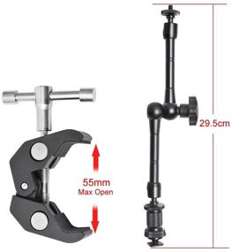 img 1 attached to Fotoconic Articulating Friction Adjustable Monitor