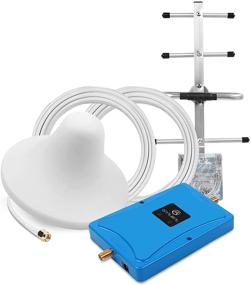 img 4 attached to 📶 Ultimate Cell Phone Signal Booster for Verizon AT&amp;T T-Mobile 700MHz (Band 12 13 17) 4G Cellular Repeater LTE Mobile Phone Signal Amplifier Kit 70dB – Amplify Signals up to 4,000 Sq Ft Area (Home and Office)