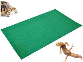 img 4 attached to 🐍 Premium Reptile Carpet Large Mat: Ideal Substrate Liner for Terrariums - Lizards, Snakes, Bearded Dragons, Geckos, Chameleons, Turtles, and Iguanas