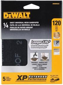 img 2 attached to 🪨 DEWALT DWAM4323 Песчаные листы для шлифовки