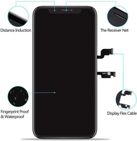 img 1 attached to QTlier Replacement Digitizer Assembly Protector Cell Phones & Accessories