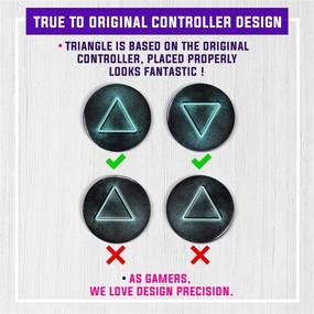 img 1 attached to 🎮 Jumant Gaming Coasters: Stylish PlayStation Coasters for Gamers - Set of 6