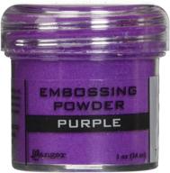 ranger embossing powder 1 ounce purple logo