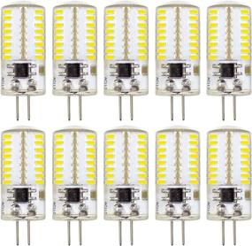 img 4 attached to 💡 Dazzling Dimmable Daylight Halogen Equivalent Bi Pin: Transform Your Space with Adjustable Lighting