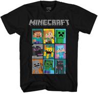 minecraft boys video game t shirt logo