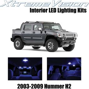 img 4 attached to Улучшите интерьер вашего Hummer H2: набор синих светодиодов XtremeVision (15 шт.) + инструмент для установки