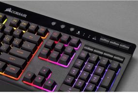 img 1 attached to CORSAIR K57 RGB Беспроводная игровая клавиатура - время отклика менее 1 мс с беспроводным подключением Slipstream - USB-донгл, Bluetooth или проводное подключение - отдельно настраиваемая подсветка клавиш RGB - Черный