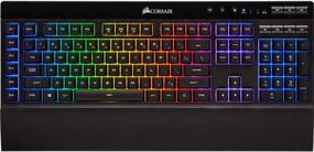 img 4 attached to CORSAIR K57 RGB Беспроводная игровая клавиатура - время отклика менее 1 мс с беспроводным подключением Slipstream - USB-донгл, Bluetooth или проводное подключение - отдельно настраиваемая подсветка клавиш RGB - Черный