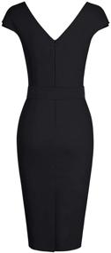 img 3 attached to MUXXN Womens Graduation Bodycon Dresses Women's Clothing in Dresses