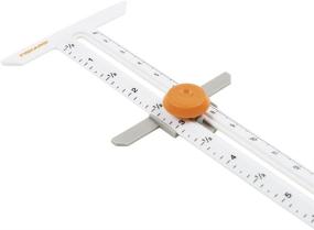 img 1 attached to 📏 Fiskars 132050-1001 Measuring Gauge: Precise Measurements in Vibrant Orange