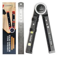 vauras protractor multi function aluminum measuring logo