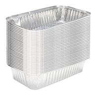 🍽️ 10x5.6 aluminum foil pans (30 pack) - half size table deep pans - versatile disposable tin foil pans for cooking, heating, storing, and prepping food logo