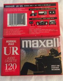 img 1 attached to MAXELL UR120 Blank Audio Cassette